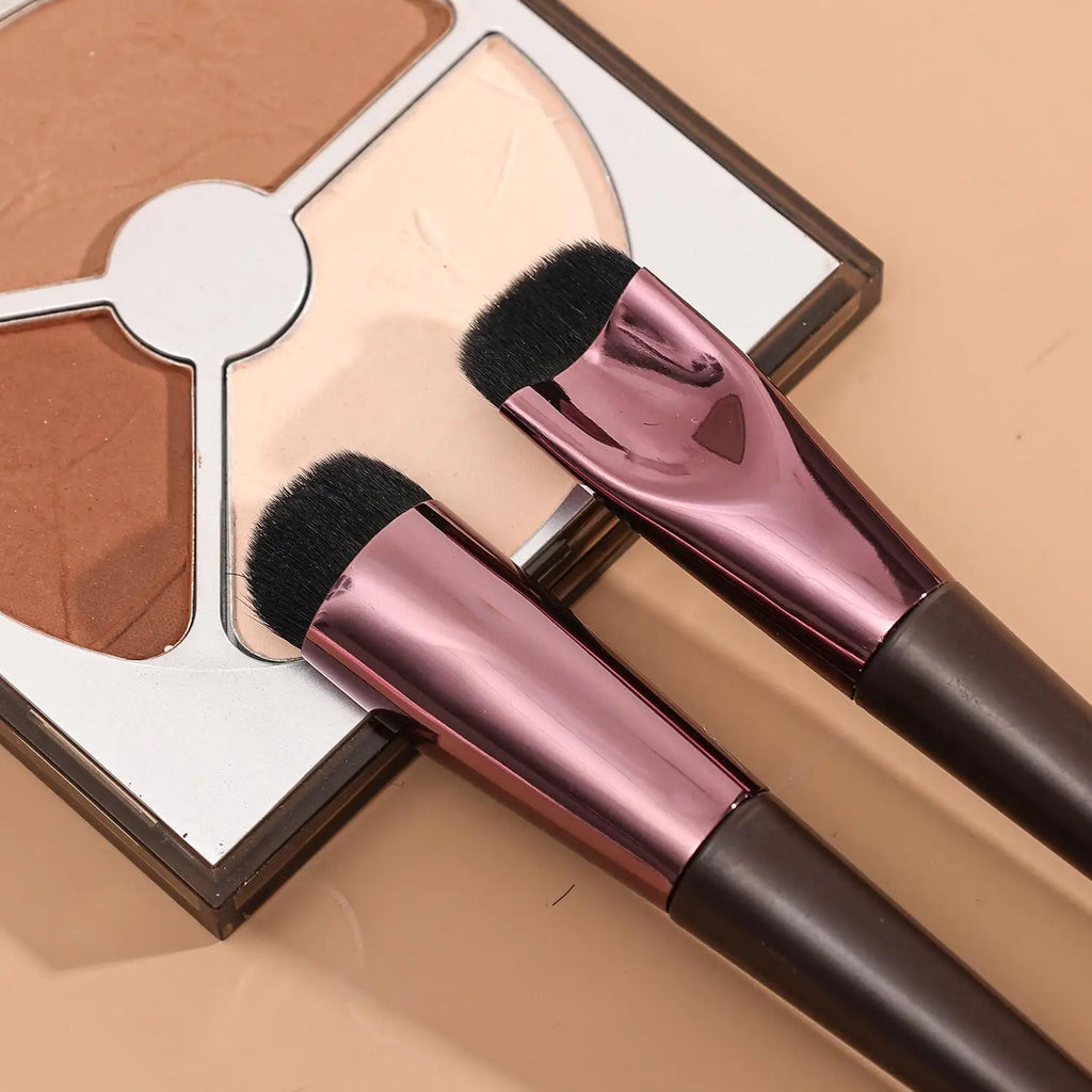 C-Shape Double-Ended Contour & Highlight Makeup Brush Contour Makeup Brush QXL