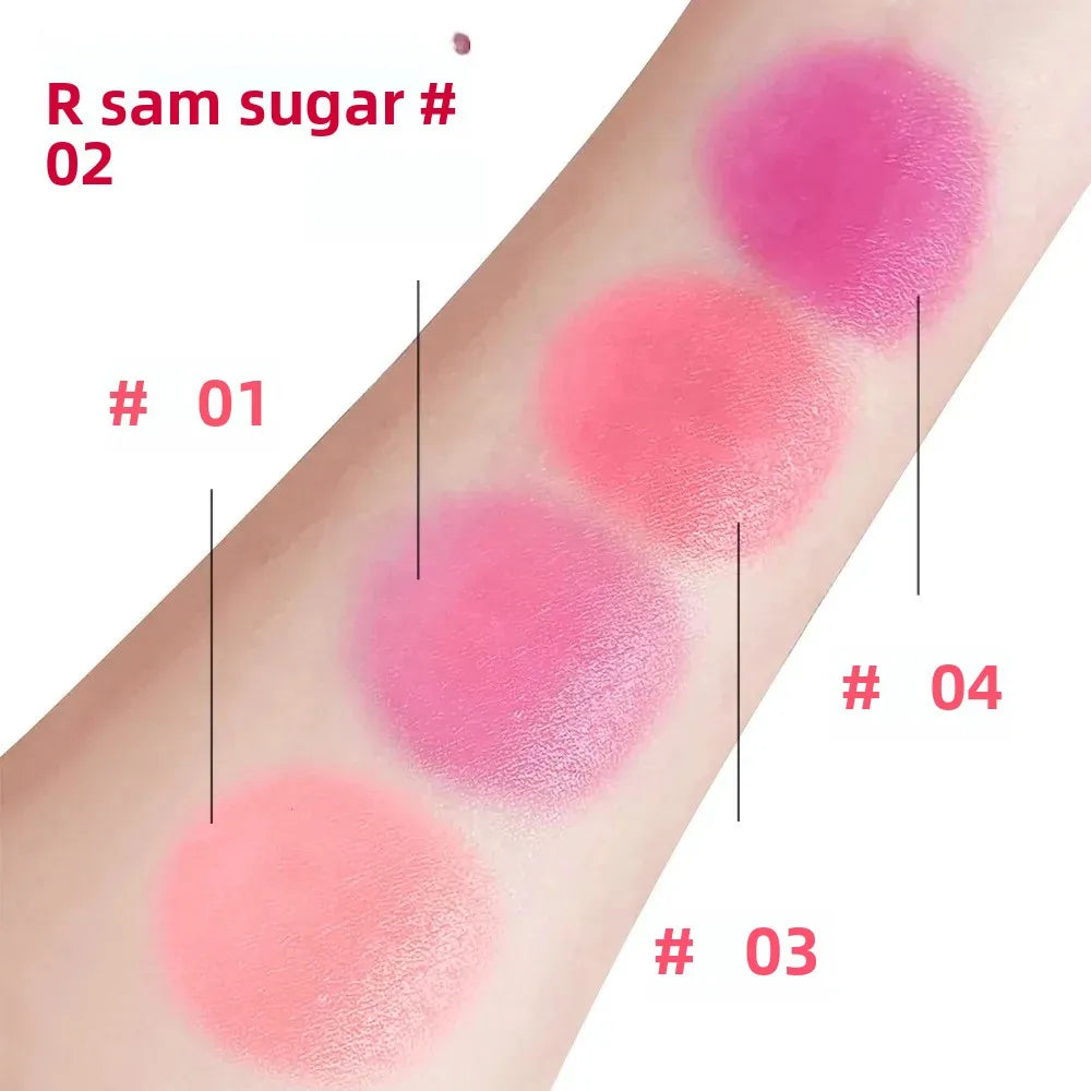 SAM SUGAR Jelly Blush Stick – 3-in-1 Lip & Cheek Tint 4 Colors Jelly Lip & Cheek Tint QXL