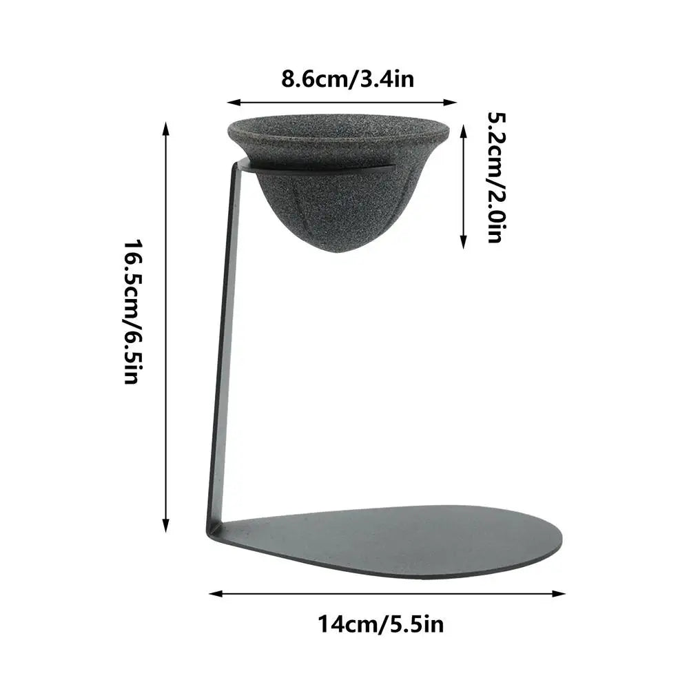 Reusable Ceramic Coffee & Tea Filter Strainer with Stand Ceramic Tea Strainer QXL 1pcs
