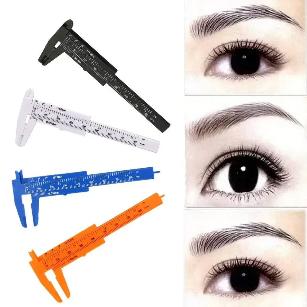 80mm Eyebrow Caliper Ruler for Microblading & Brow Mapping Brow Mapping Caliper QXL