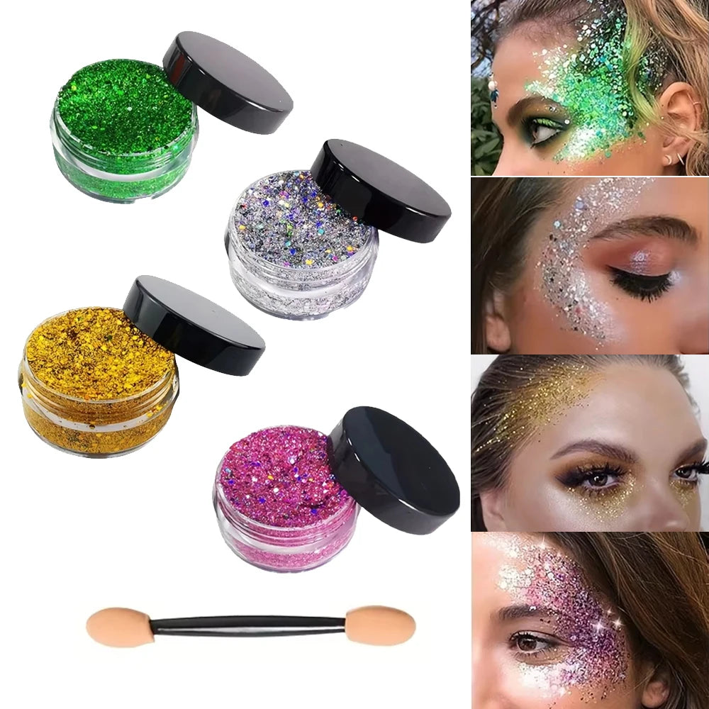 10g Flash Glitter Powder – Hair, Eye & Body Glitter | CPNP Body Glitter Powder QXL