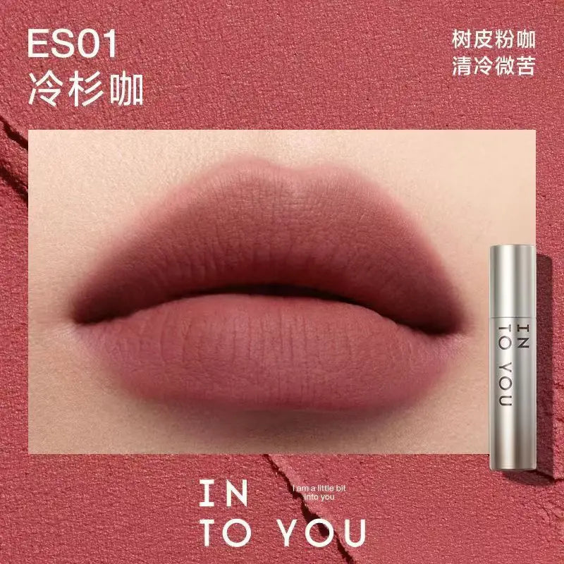 INTOYOU Matte Velvet Lip Clay | Waterproof Long-Lasting Color Matte Lip Clay QXL ES01