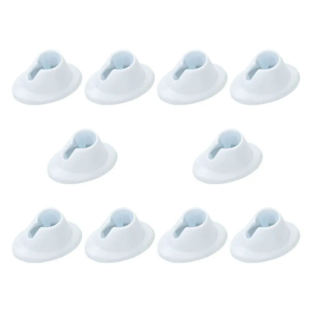10-Pack Silicone Nail Polish Holder Stand | Anti-Spill Rack Nail Polish Holder QXL