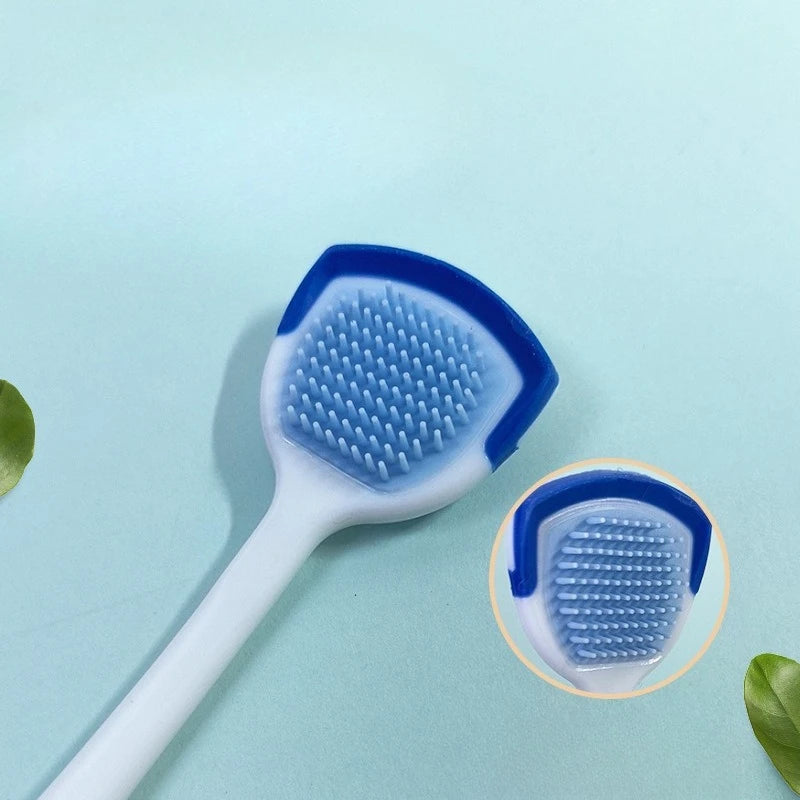 Plastic Tongue Scraper for Adults – 4 Colors | Oral Hygiene Tool Tongue Scraper QXL