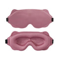 3D Contoured Sleep Mask – Blackout Eye Mask for Travel & Rest Sleep Eye Mask QXL 1pc Pink