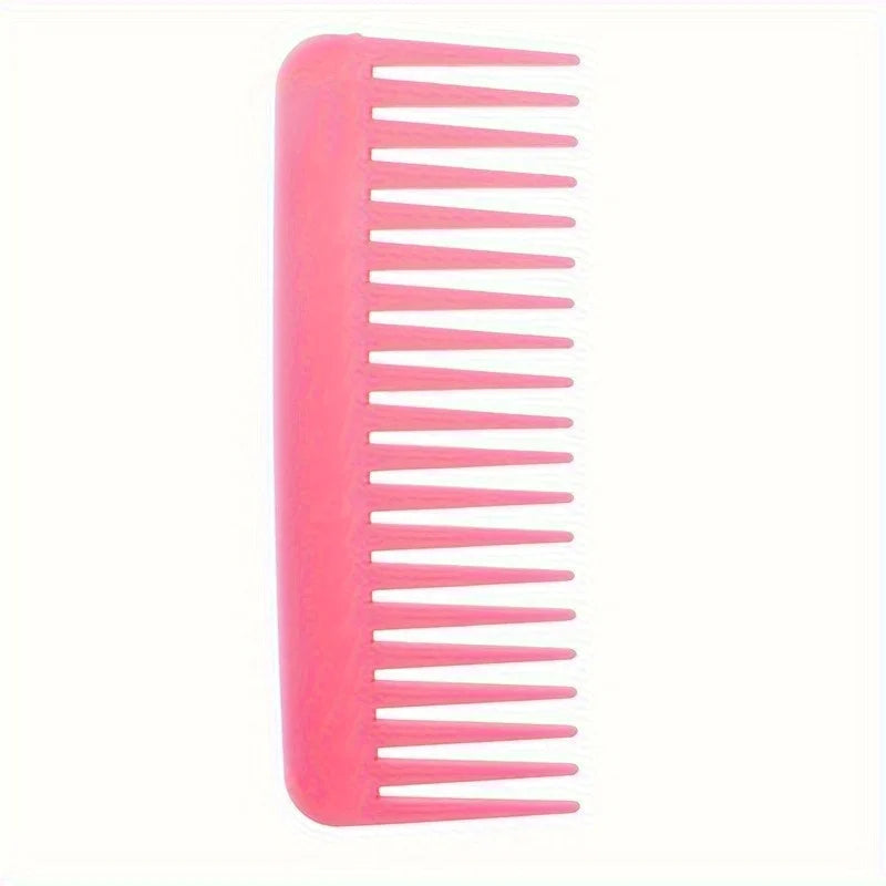 Wide Tooth Detangling Comb | Tangle-Free Hair Styling Hair Detangling Comb QXL Pink