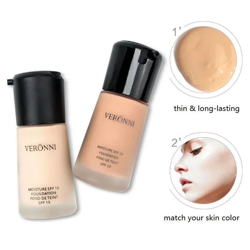 6-Shade Concealer Foundation Cream | Waterproof Full Coverage Concealer Foundation QXL