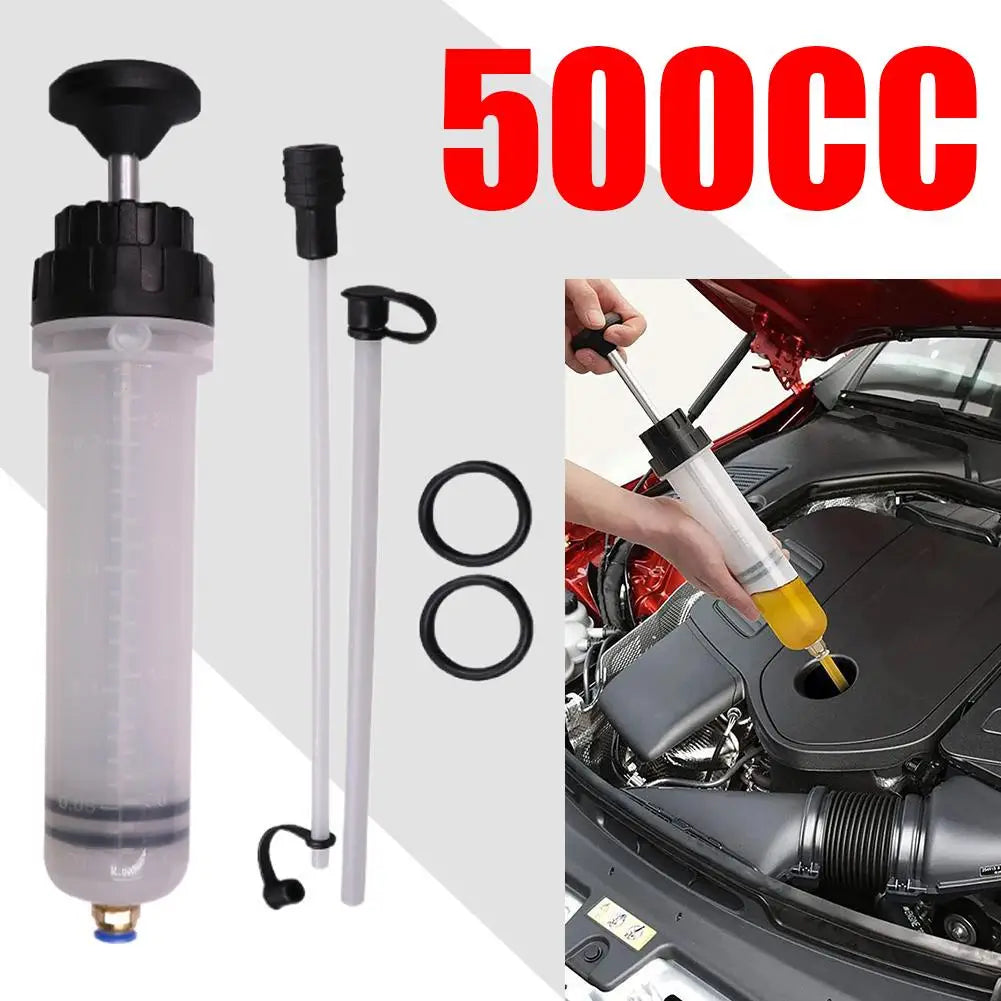 200/500cc Hand Vacuum Oil Fluid Extractor & Injector Pump Oil Extractor Pump QXL