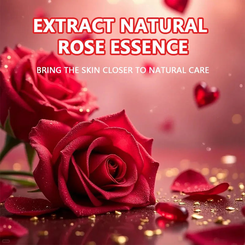 Rose Essential Oil Soap – Cleansing, Moisturizing & Fragrant Bar Soap QXL