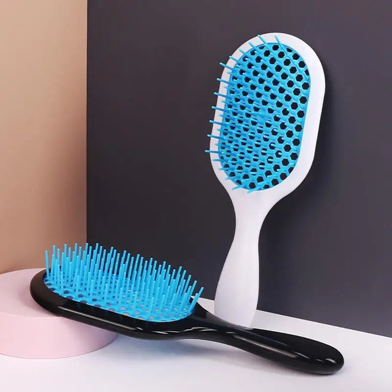 Hollow Anti-Static Hair Brush | Wet & Dry Detangling Comb Hair Detangling Brush QXL