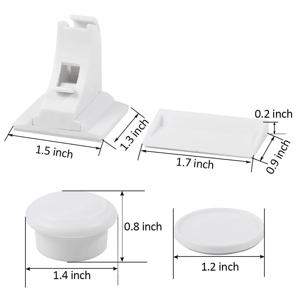 Magnetic Baby Safety Locks – Invisible Cabinet & Drawer Latches Baby Safety Lock QXL