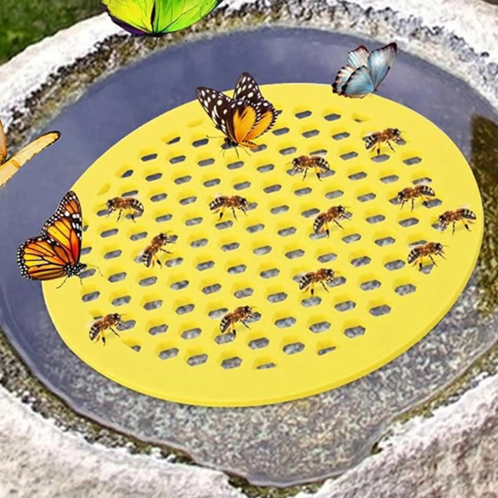 Floating Bee Watering Station | Honeycomb EVA Garden Feeder Bee Watering Station QXL