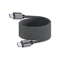 100W Magnetic USB-C Fast Charging Cable | iPhone Samsung MacBook Magnetic Charging Cable QXL C to C 1m