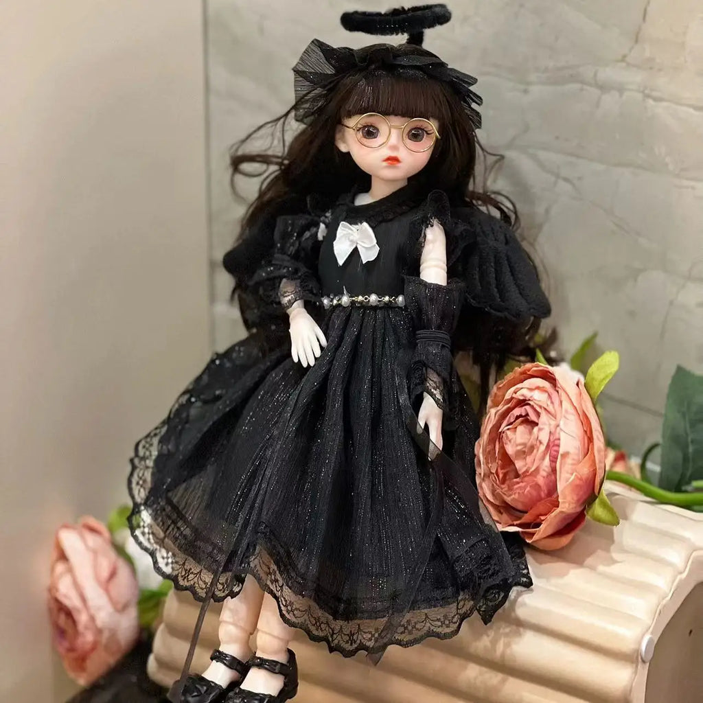 1/6 BJD Dress-Up Doll 30cm | Tan Skin Matte Face Anime Gift BJD Fashion Doll QXL D
