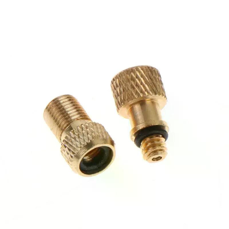 Brass Bicycle Valve Adapter | Presta Schrader Dunlop Converter Bicycle Valve Adapter QXL