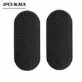 2-Pack Nylon Hair Gripper Stickers | Non-Slip Barber Tape Hair Gripper Sticker QXL Black
