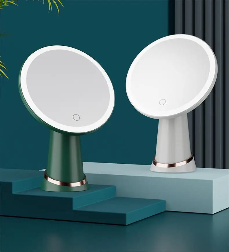 LED Makeup Mirror 3 Colour Modes | Rechargeable Touch Control LED Makeup Mirror QXL