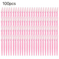 VVOCCI Eyebrow Razor Face Trimmer | 5–100 Pack Bulk Eyebrow Face Razor QXL M7 Pink 100pcs