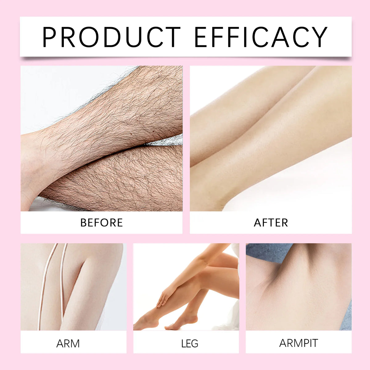 OceAura Hair Removal Cream | Legs, Arms & Underarms 100g Hair Removal Cream QXL