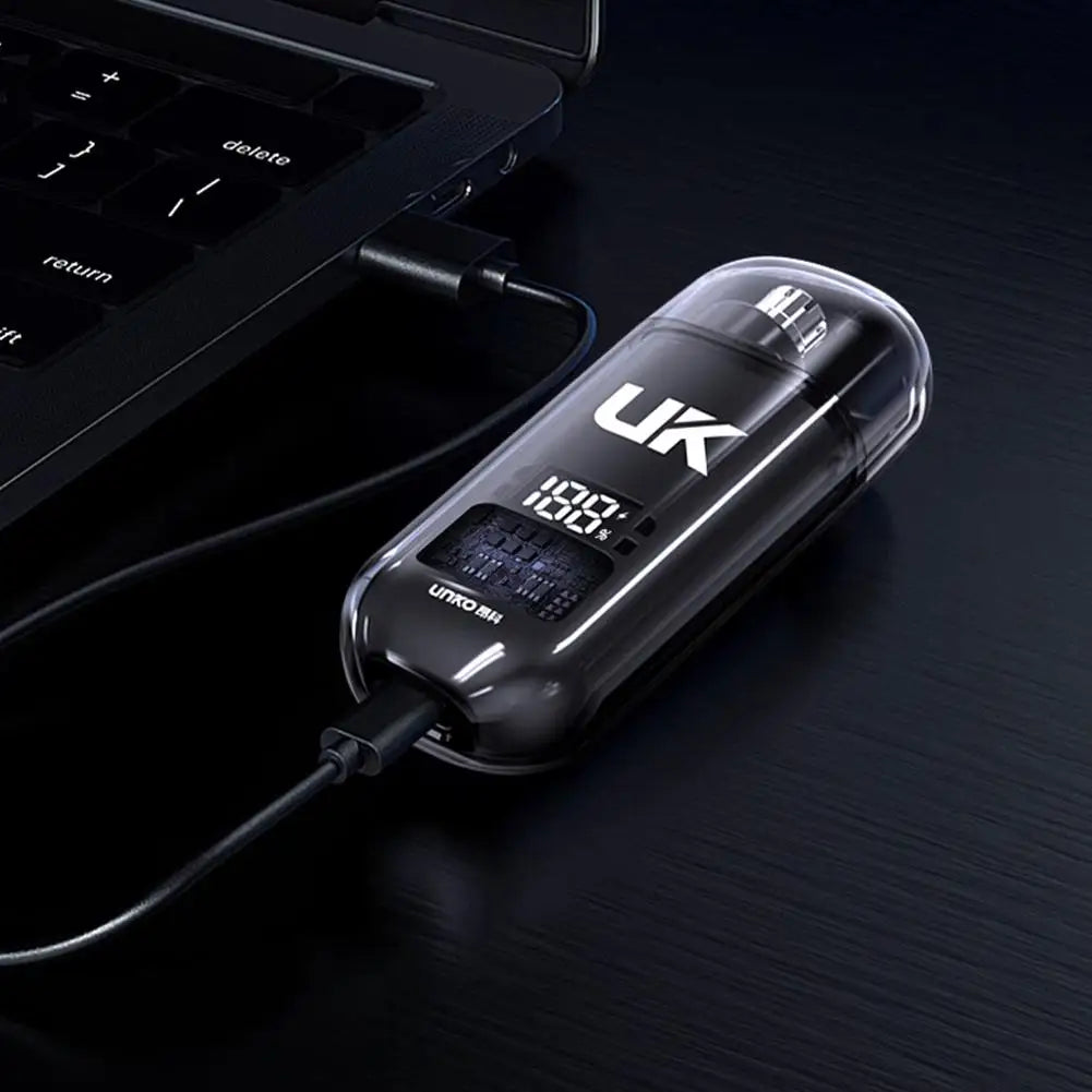 Rechargeable Electric Nose & Ear Hair Trimmer Mini Clipper Nose Hair Trimmer QXL