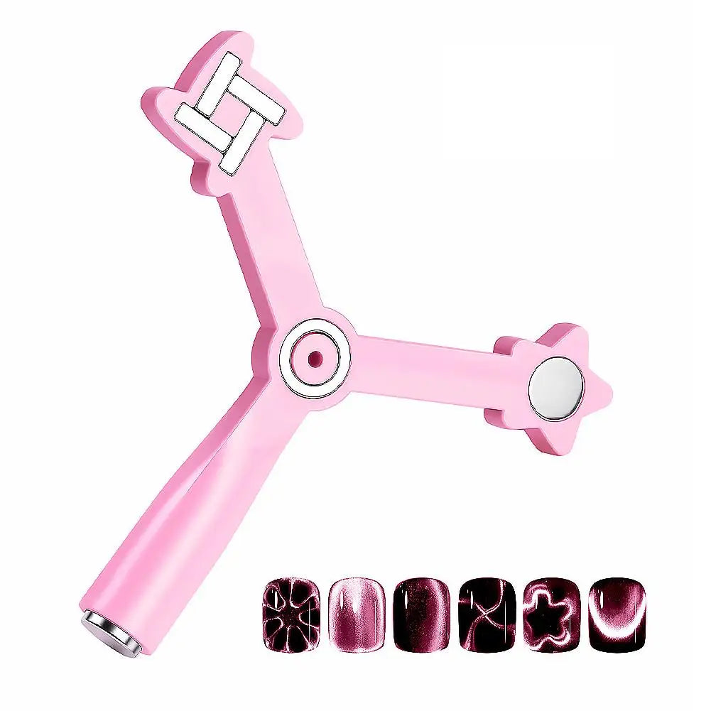 4-in-1 Cat Eye Nail Magnet Pen | Gel Manicure Tool Nail Art Magnet Tool QXL A CN