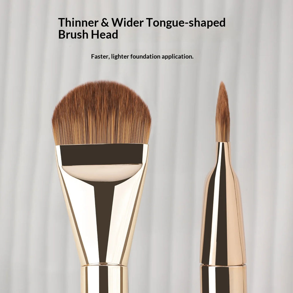 Ultra Thin Foundation Brush – Synthetic, Streak-Free Coverage Foundation Makeup Brush QXL