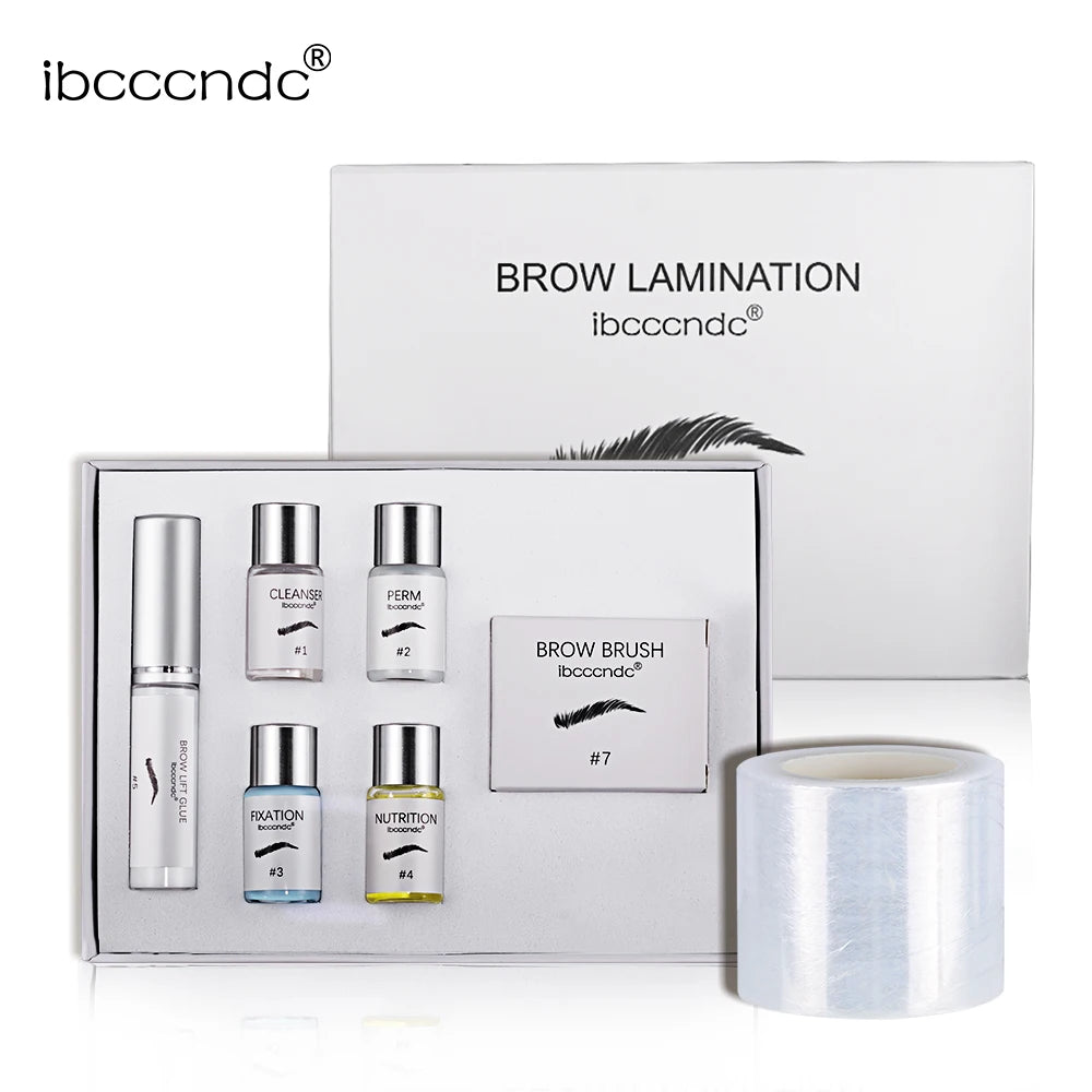 ibcccndc Brow Lamination Kit – DIY Eyebrow Perming Set Brow Lamination Kit QXL Brow With Wrap