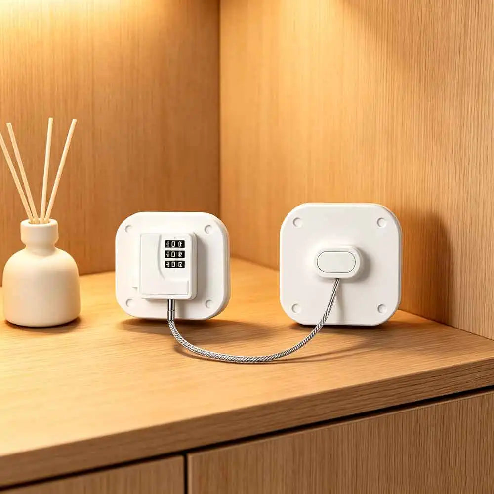 Child Safety Cabinet Lock | Multifunctional Baby Proof Door Lock Child Safety Lock QXL