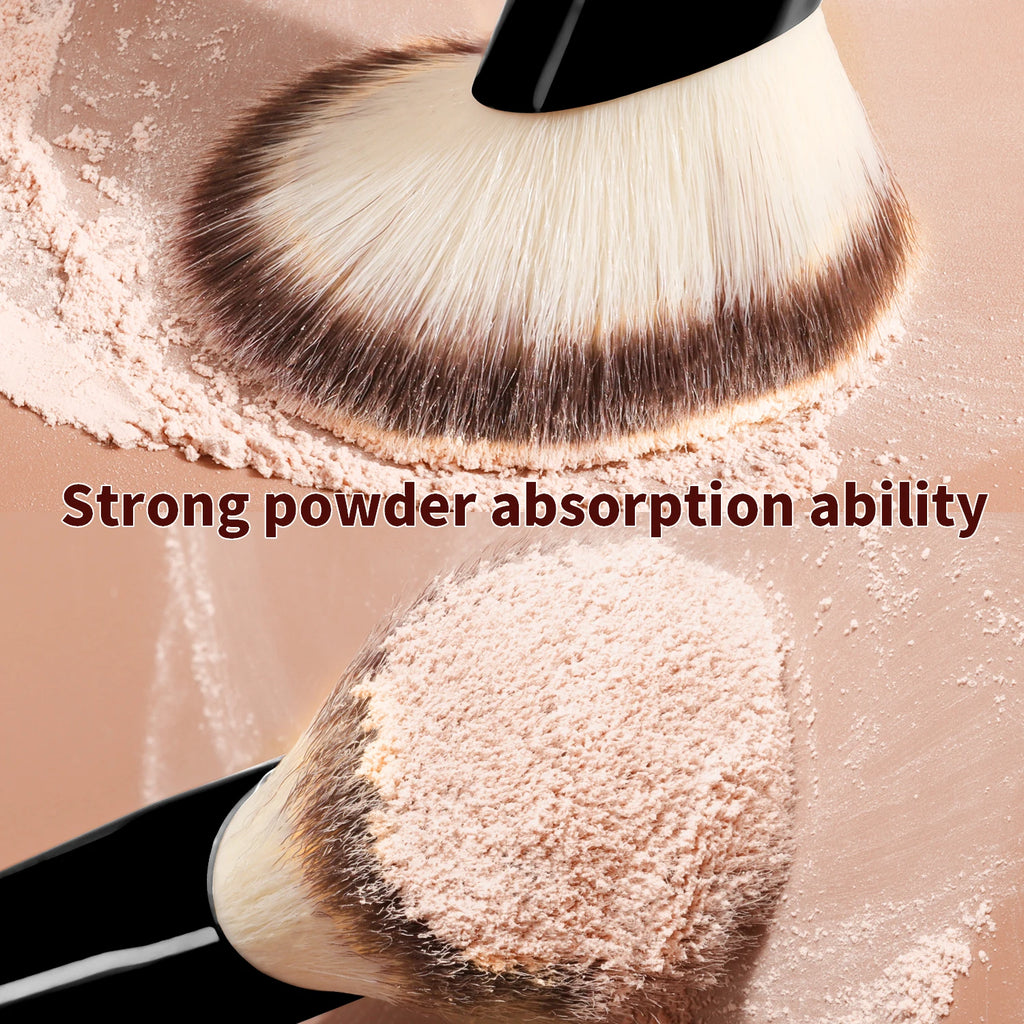 Ronshadow Angled Foundation Contour Brush | Soft Synthetic Makeup Contour Brush QXL