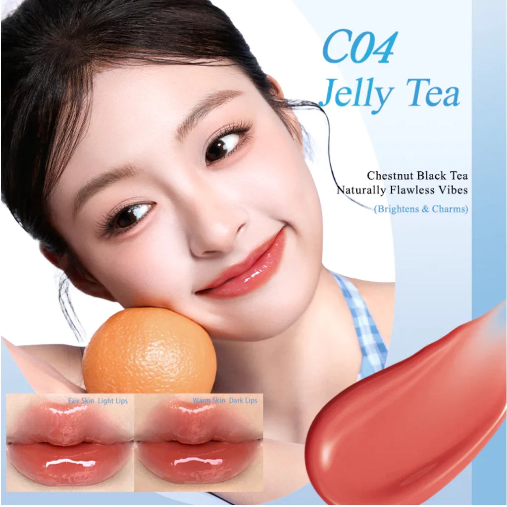 COLORKEY Glossy Lip Lacquer | Plump, Moisturizing & Transfer-Proof Liquid Lipstick QXL