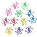 12-Pack Colorful Metal Paper Clips & Bookmarks | Office Supplies Paper Clips QXL 12pcs