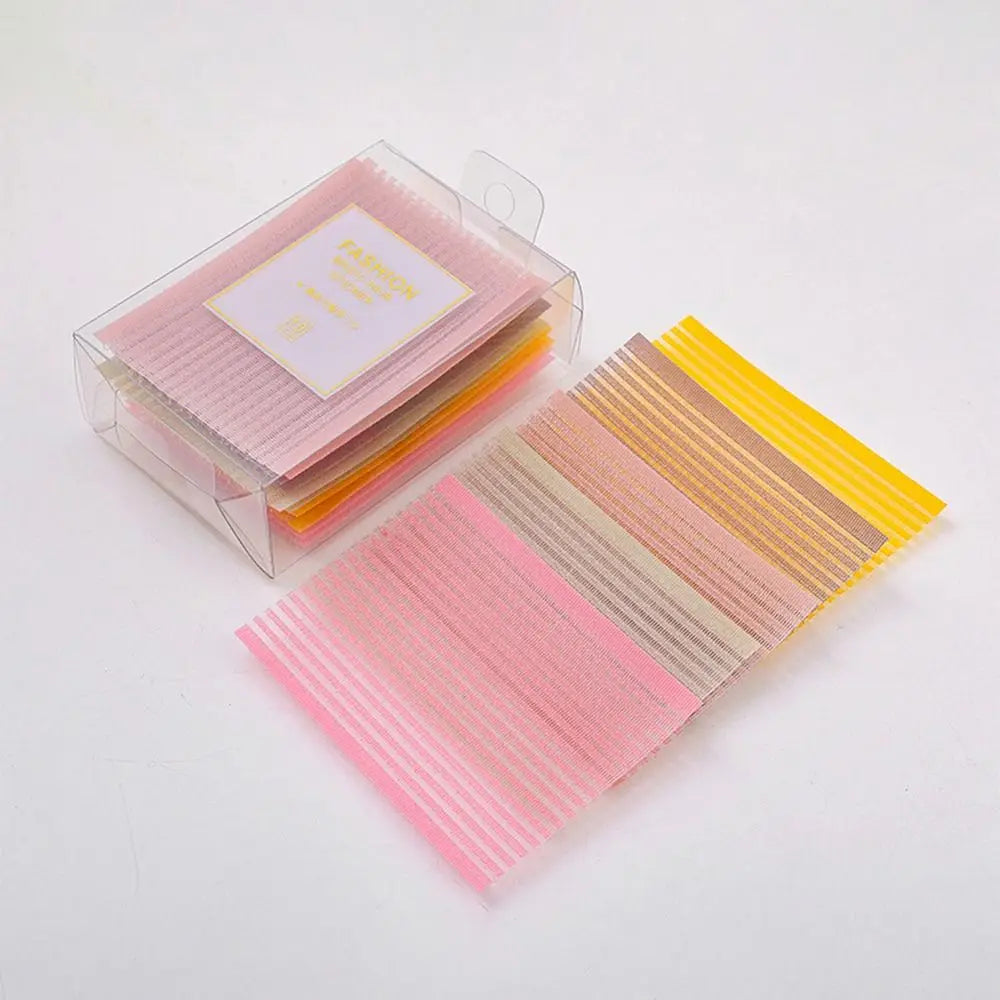 10-Pack Bangs Magic Sticky Pads | Nylon Hair Fringe Lifter Hair Styling Accessory QXL Candy Color