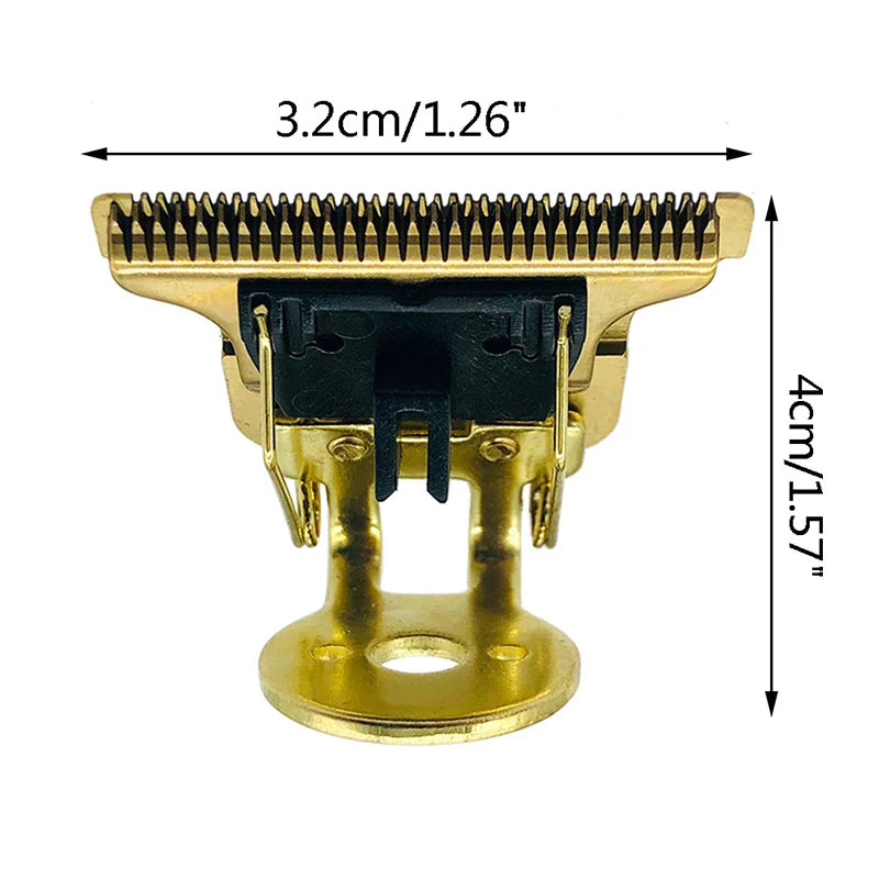 T9 T-Shaped Hair Clipper Replacement Blade with Stand Clipper Replacement Blade QXL