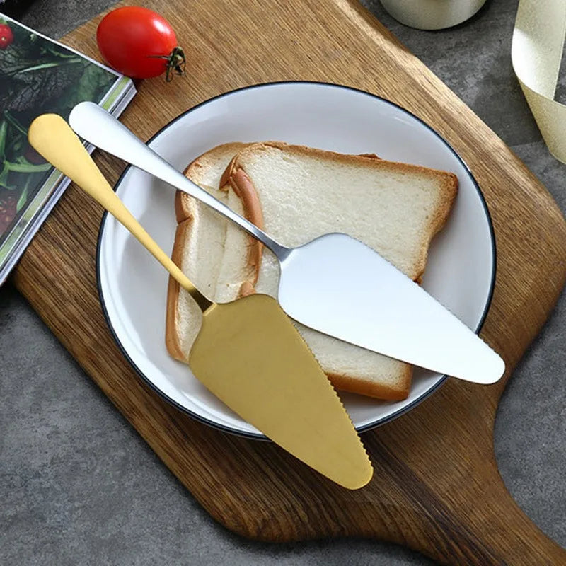 Stainless Steel Serrated Cake Spatula | Ergonomic Baking Tool Cake Spatula QXL