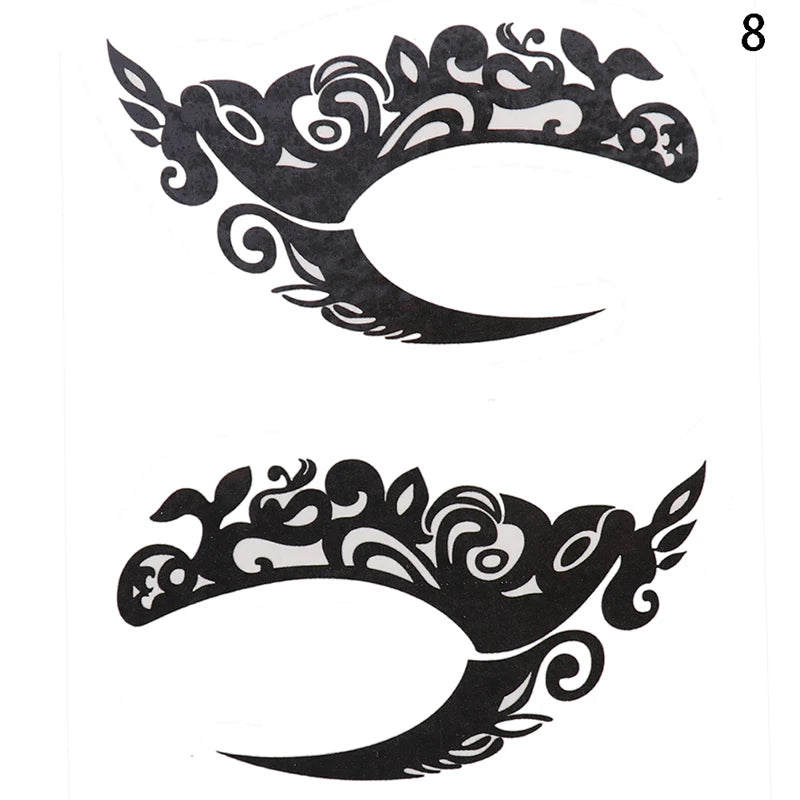 Halloween Eye Temporary Tattoo Face Sticker | Party Makeup Temporary Face Tattoo QXL N8