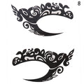 Halloween Eye Temporary Tattoo Face Sticker | Party Makeup Temporary Face Tattoo QXL N8