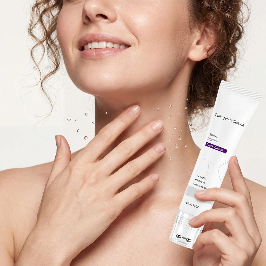 Collagen Neck Firming Cream Roller Ball | Deep Hydration 50g Neck Firming Cream QXL