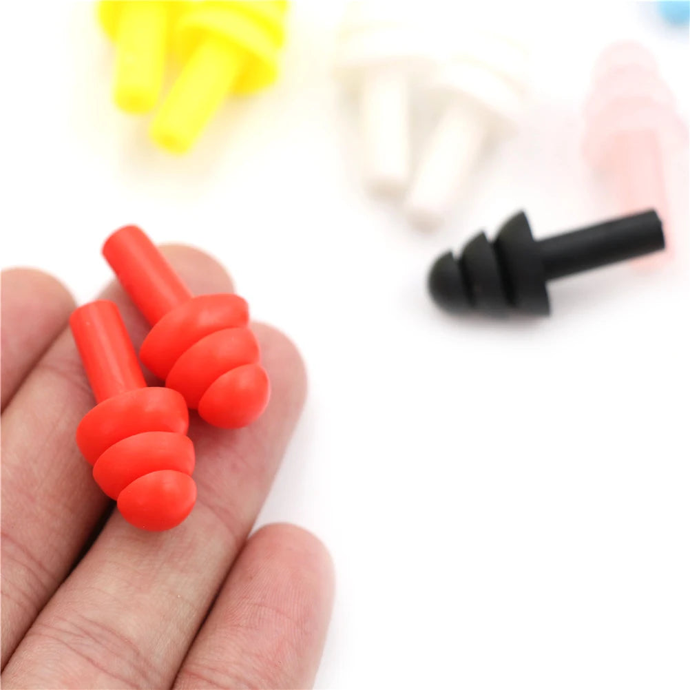 20-Pack Silicone Earplugs for Sleep, Study & Noise Reduction Silicone Earplugs QXL