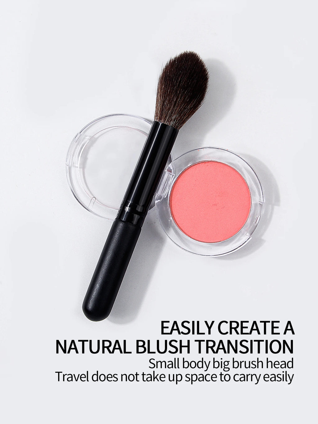 KOSSHOW Black Flame Brush | Blush, Contour & Highlight Contour Makeup Brush QXL