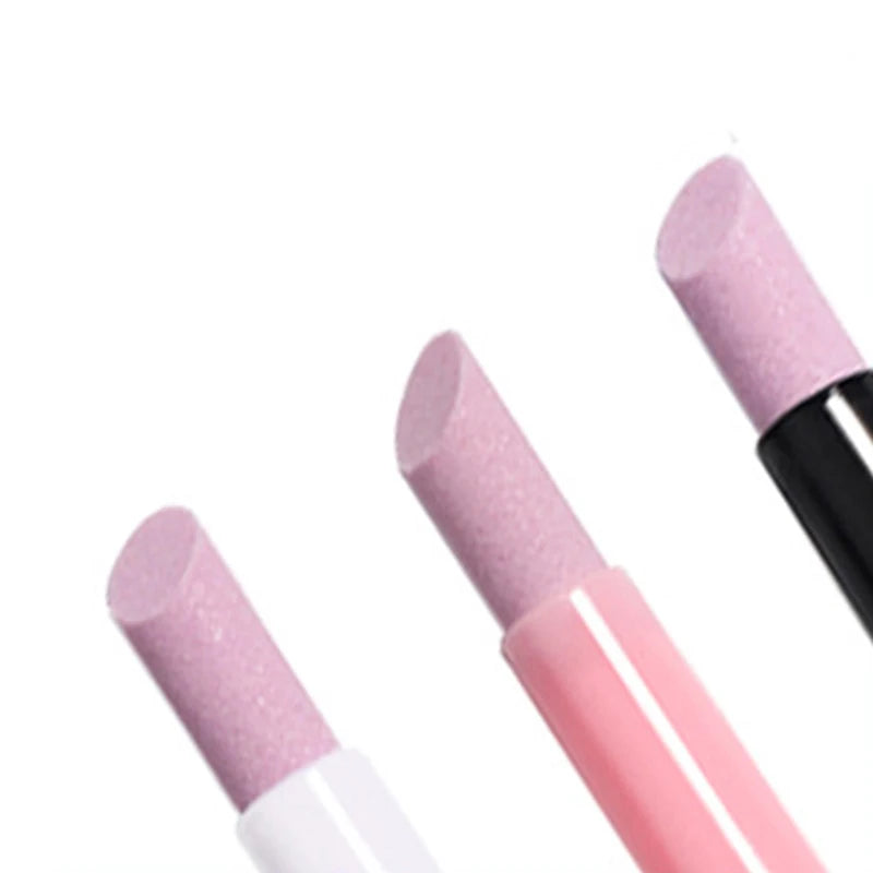 Quartz Cuticle Remover Pen | Nail Art Grinding & Polishing Stick Cuticle Remover Pen QXL