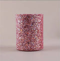 Glitter Rhinestone Makeup Brush Holder & Desk Organizer Makeup Brush Holder QXL Pink