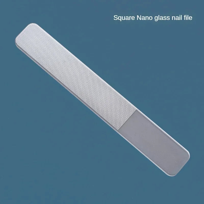 vvocci Nano Glass Nail File with Case | Manicure Buffer Glass Nail File QXL