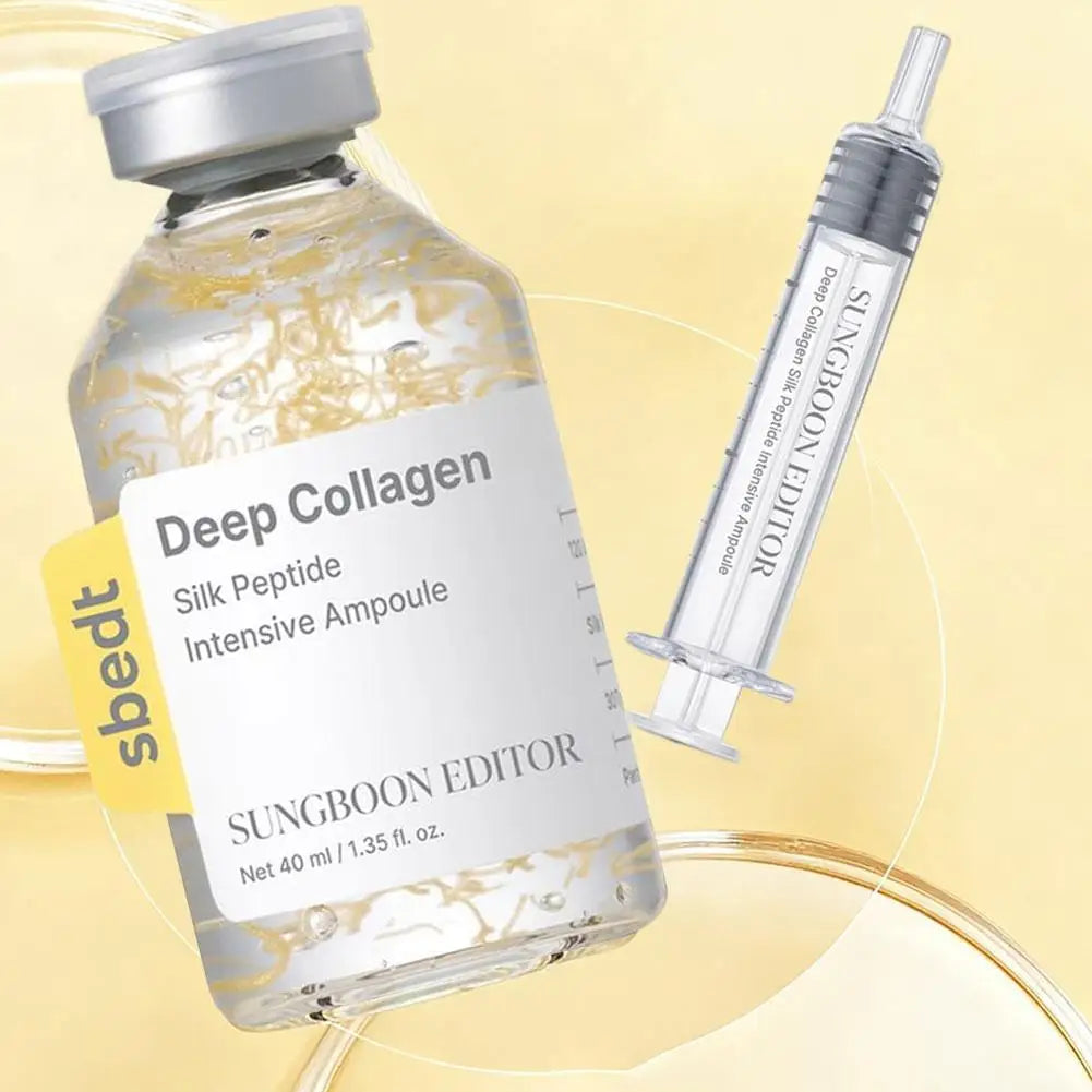 Collagen Syringe Ampoule Serum – Firming & Hydration Facial Serum QXL