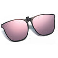 TR Polarized Clip-On Sunglasses UV400 Anti-Glare | 8 Colors Clip-On Sunglasses QXL Sakura Powder