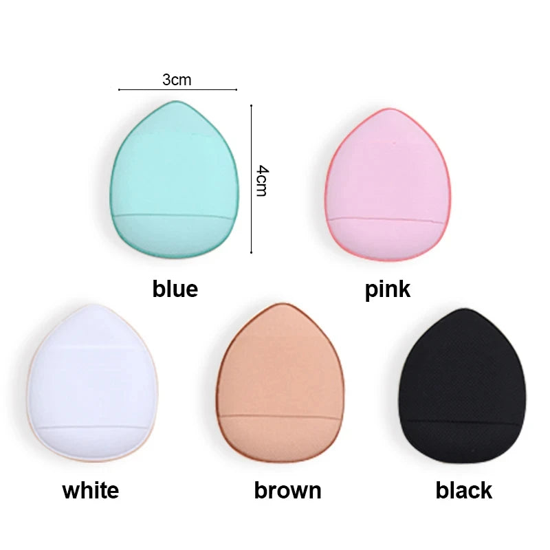 6-Pack Mini Finger Puff Sponges | Foundation & Concealer Makeup Sponge Puff QXL