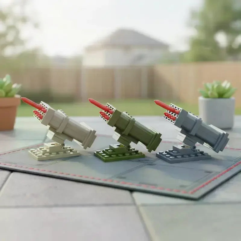Missile Launcher Commando Building Blocks Set | Ages 14+ Building Blocks Set QXL