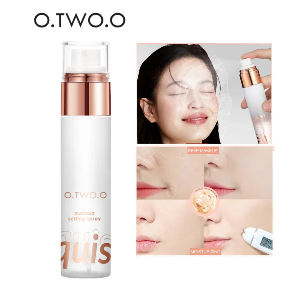 O.TWO.O Makeup Setting Spray – Hydrating & Long-Lasting 50ml Makeup Setting Spray QXL