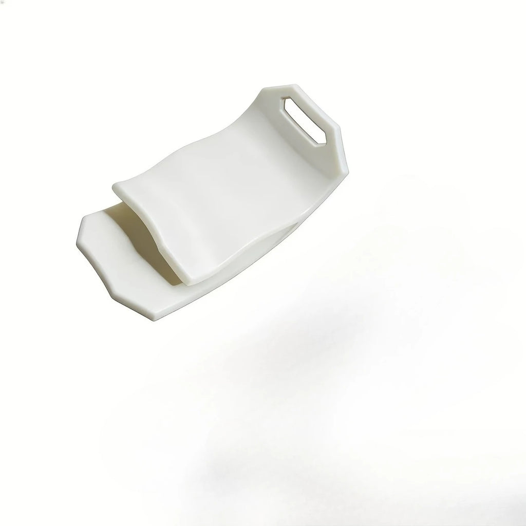 Portable Mini Shoe Horn – Compact & Ergonomic Travel Design Shoe Horn QXL WHITE