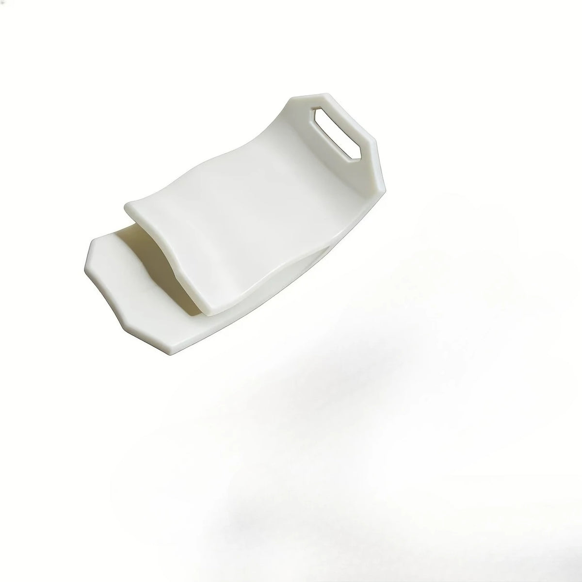 Portable Mini Shoe Horn – Compact & Ergonomic Travel Design Shoe Horn QXL WHITE