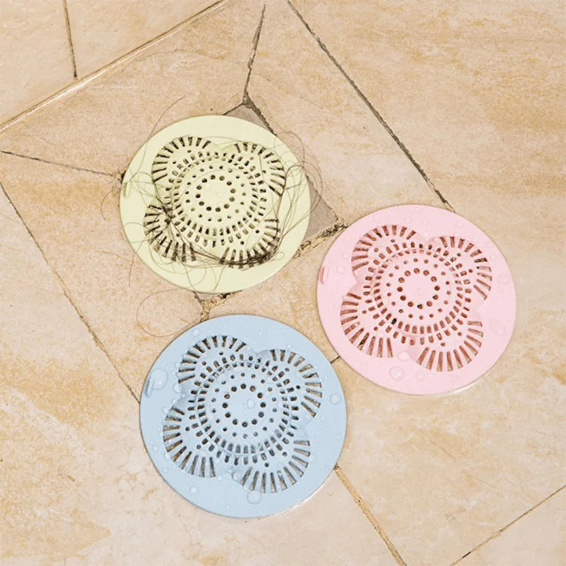 Hair Catcher Shower Drain Cover & Sink Strainer – 4 Colors Drain Hair Catcher QXL